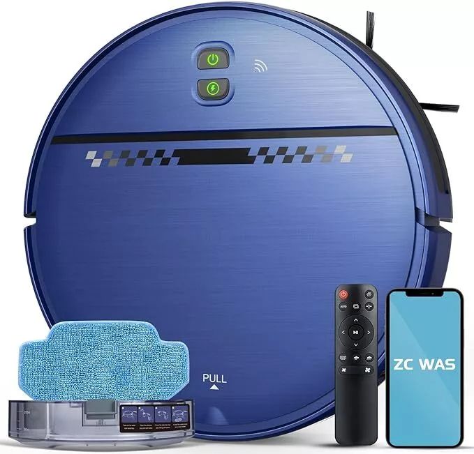 Zc Was Robot Vacuum And Mop Combo - Thumbnail 3