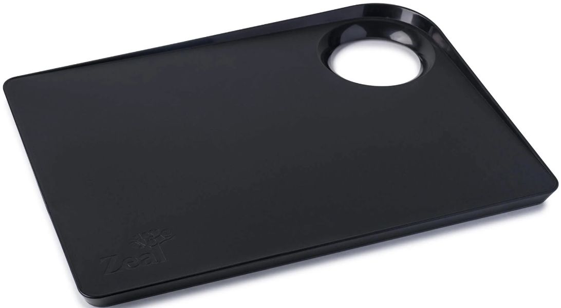 Zeal Nutriboard 15"x 11" Cutting Board - Black by Zeal - Refurbished - Very Good condition - US$21.98