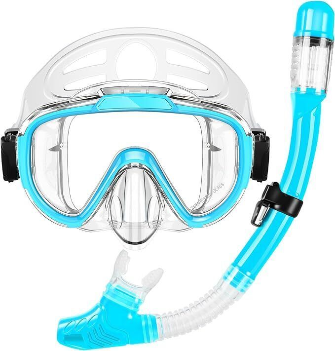 Zipoute Snorkel Dry Top Snorkel Kit M61019 - Blue by Zipoute - Refurbished - Very Good condition - US$33.69
