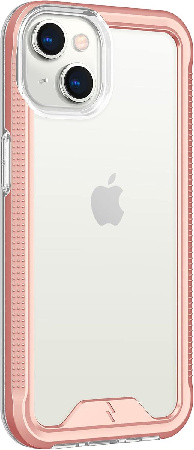 Zizo Ion Series Phone Case for iPhone 13 - Rose Gold/Clear by Zizo - Refurbished - Brand New condition - Image 4