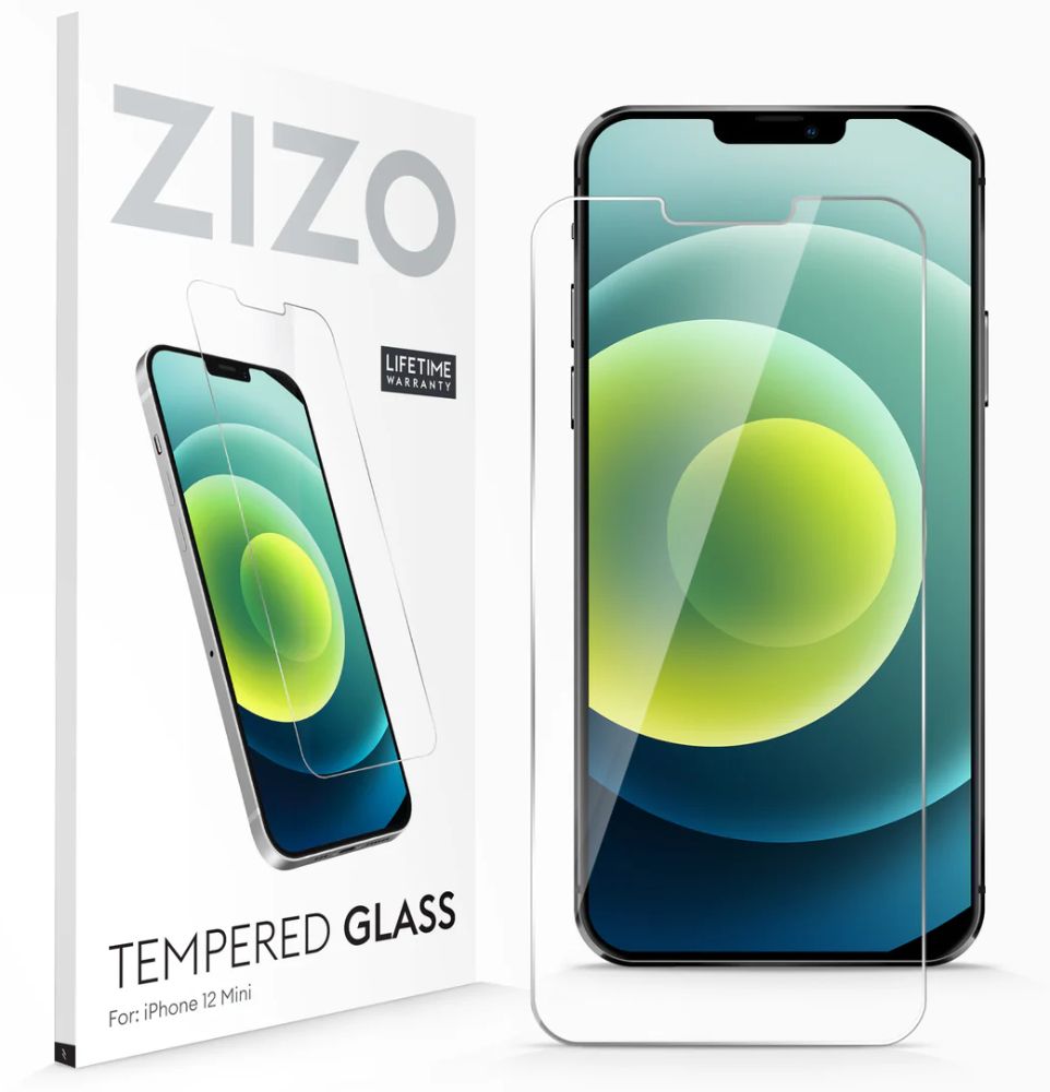 ZIZO Tempered Glass High Impact Protection Screen Protector for iPhone 12 mini - Transparent by ZIZO - Refurbished - Brand New condition - Image 3