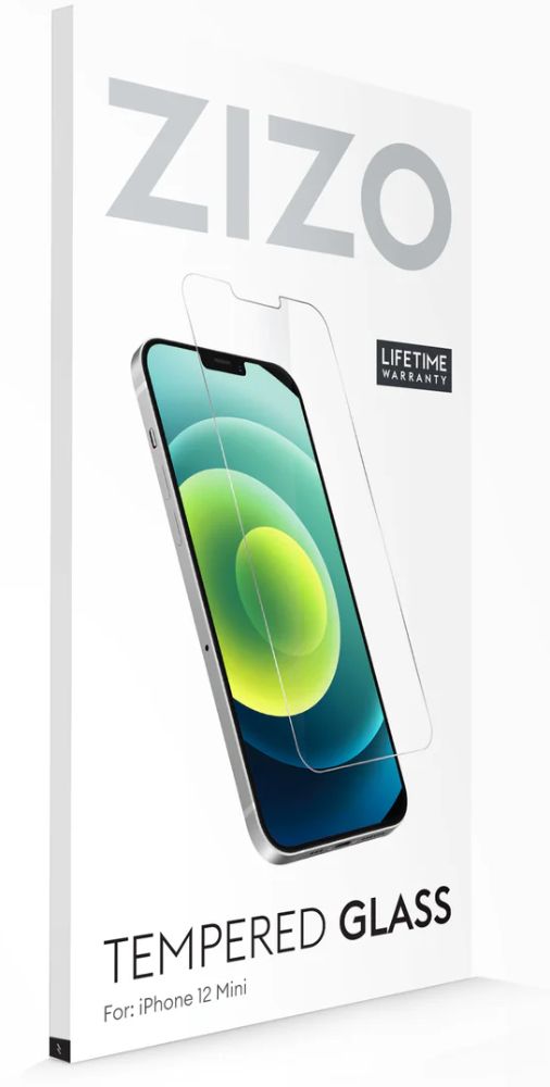ZIZO Tempered Glass High Impact Protection Screen Protector for iPhone 12 mini - Transparent by ZIZO - Refurbished - Brand New condition - Image 4