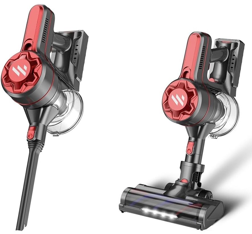 Zoker A10 80000 RPM Brushless Motor Cordless Vacuum Cleaner - Red by Zoker - Refurbished - Very Good condition - US$99.99