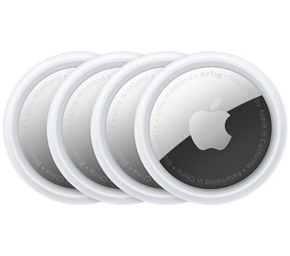 Apple AirTag (4 packs) - Silver by Apple - Refurbished - Very Good condition - US$85.98